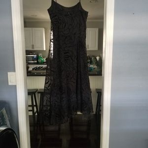 Black formal dress  /lace